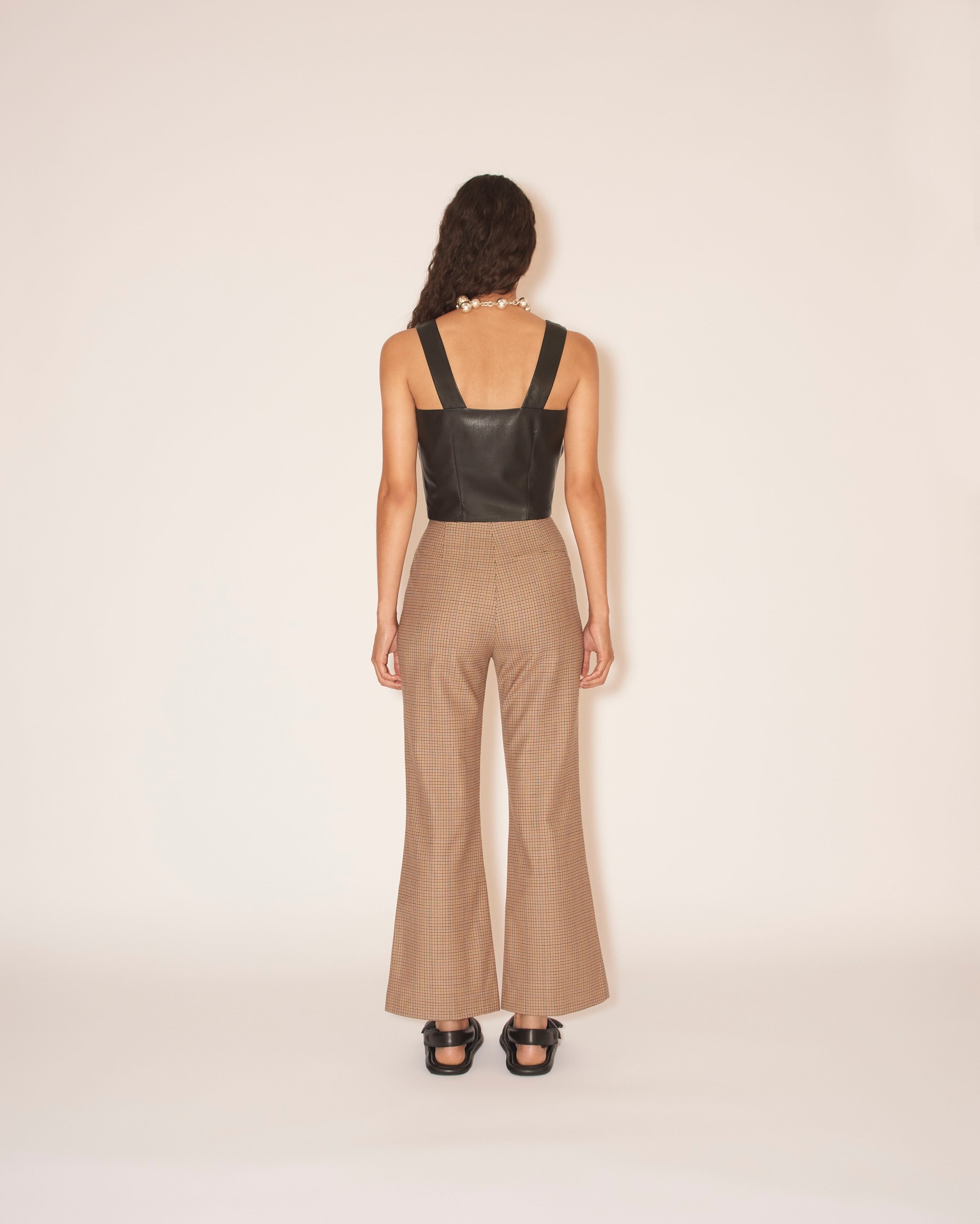 KYMA - Tailored trousers - Camel - 5