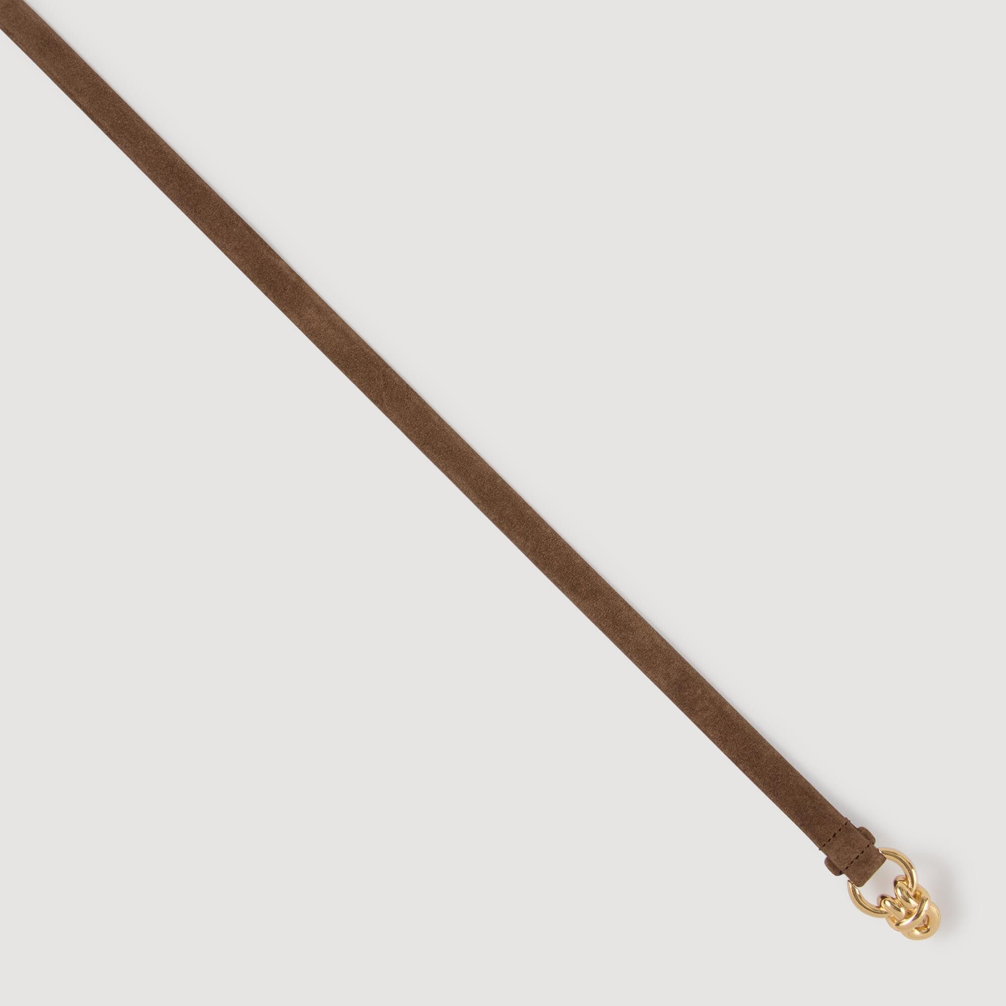 SUEDE LEATHER BELT - 2