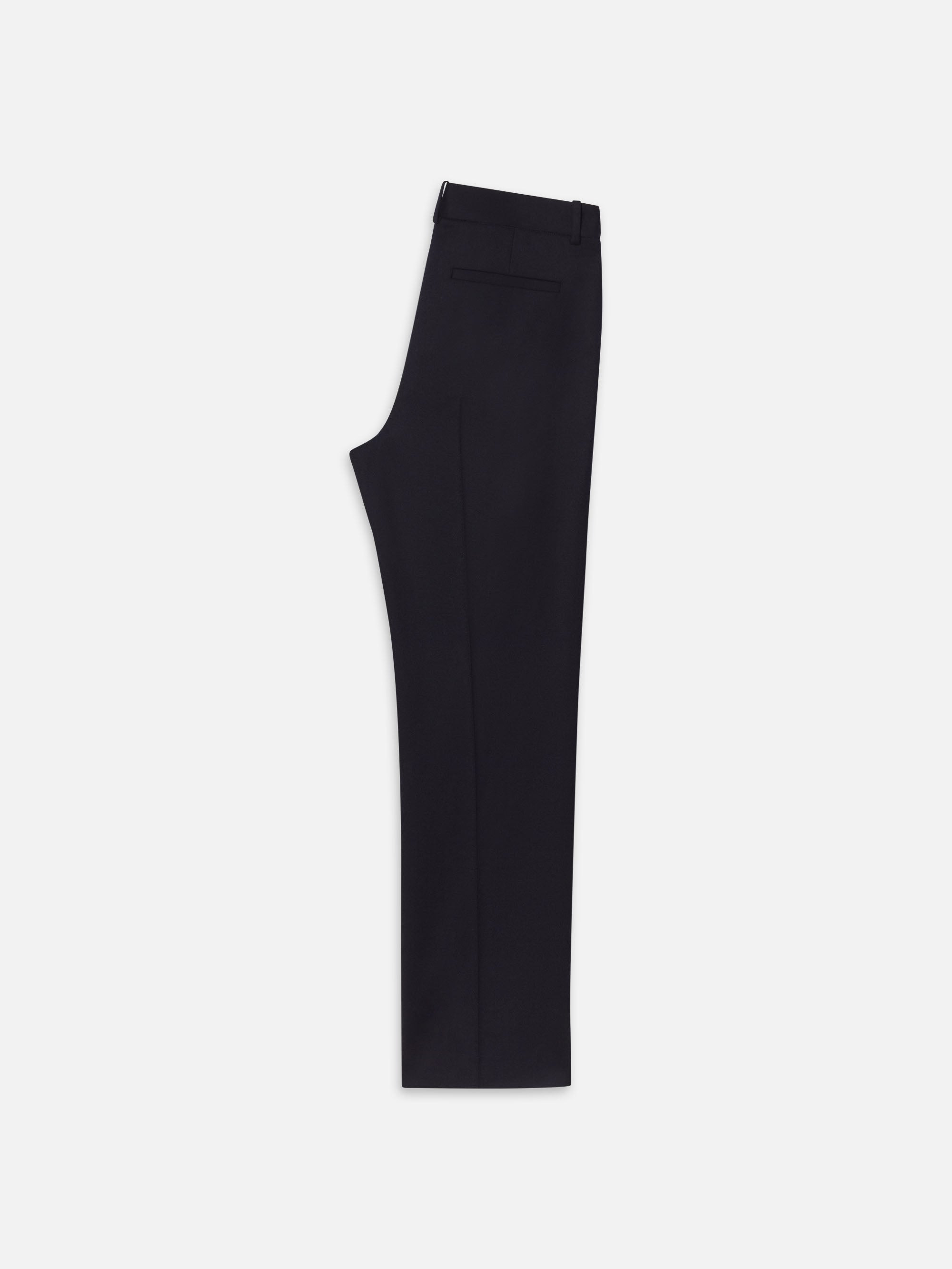 Straight Leg Trouser in Dark Navy - 3
