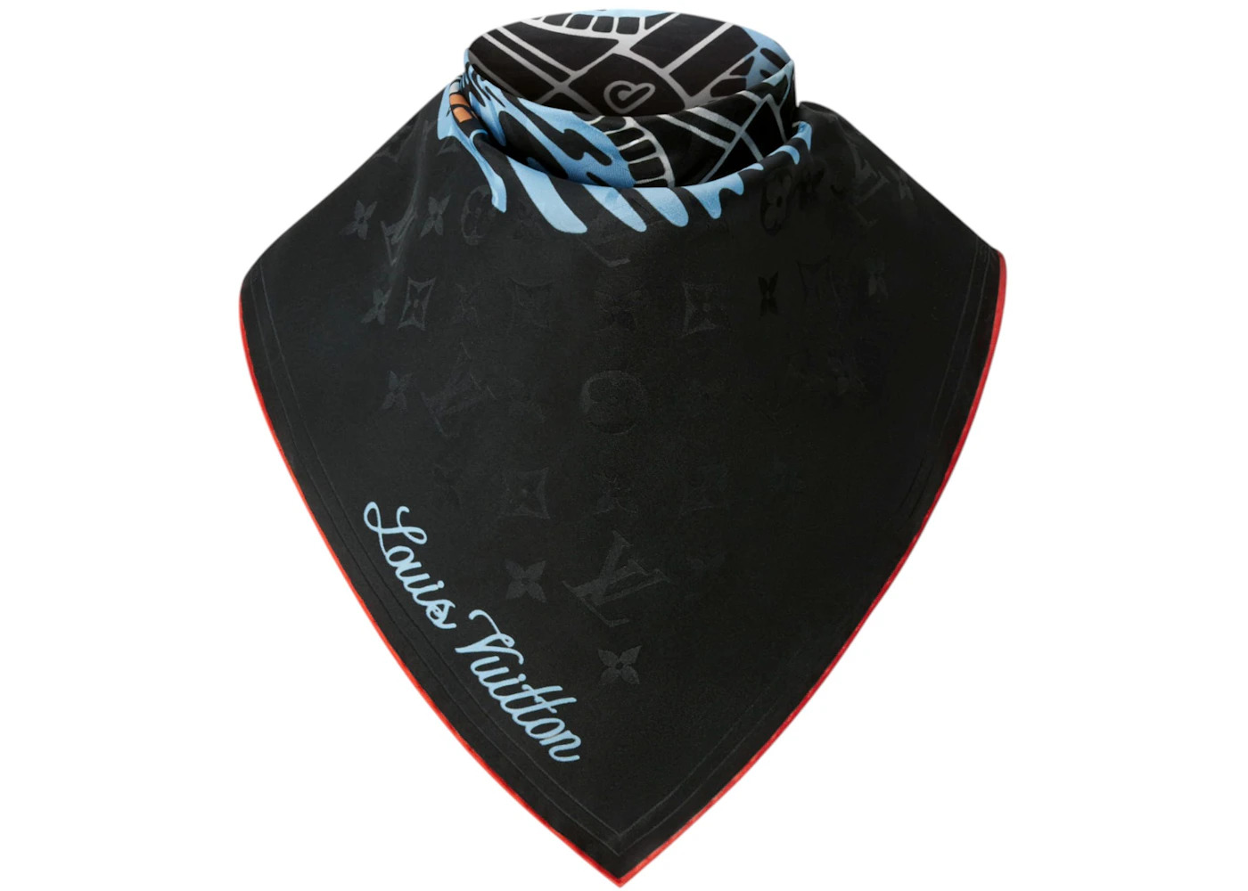 Louis Vuitton x Nigo LV City Stamp Bandana Multicolor - 2