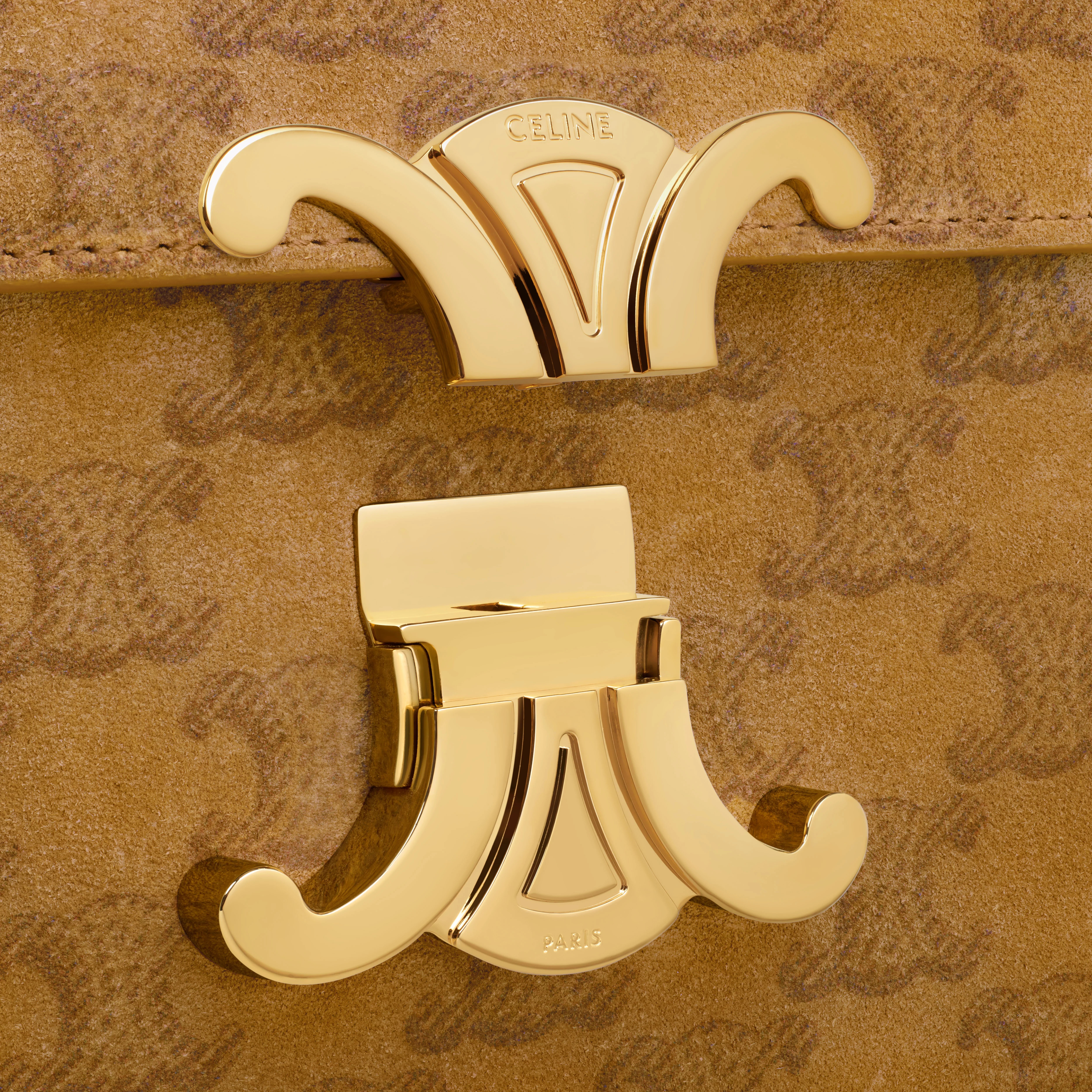 TEEN TRIOMPHE in SUEDE CALFSKIN WITH TRIOMPHE ALL-OVER - 5