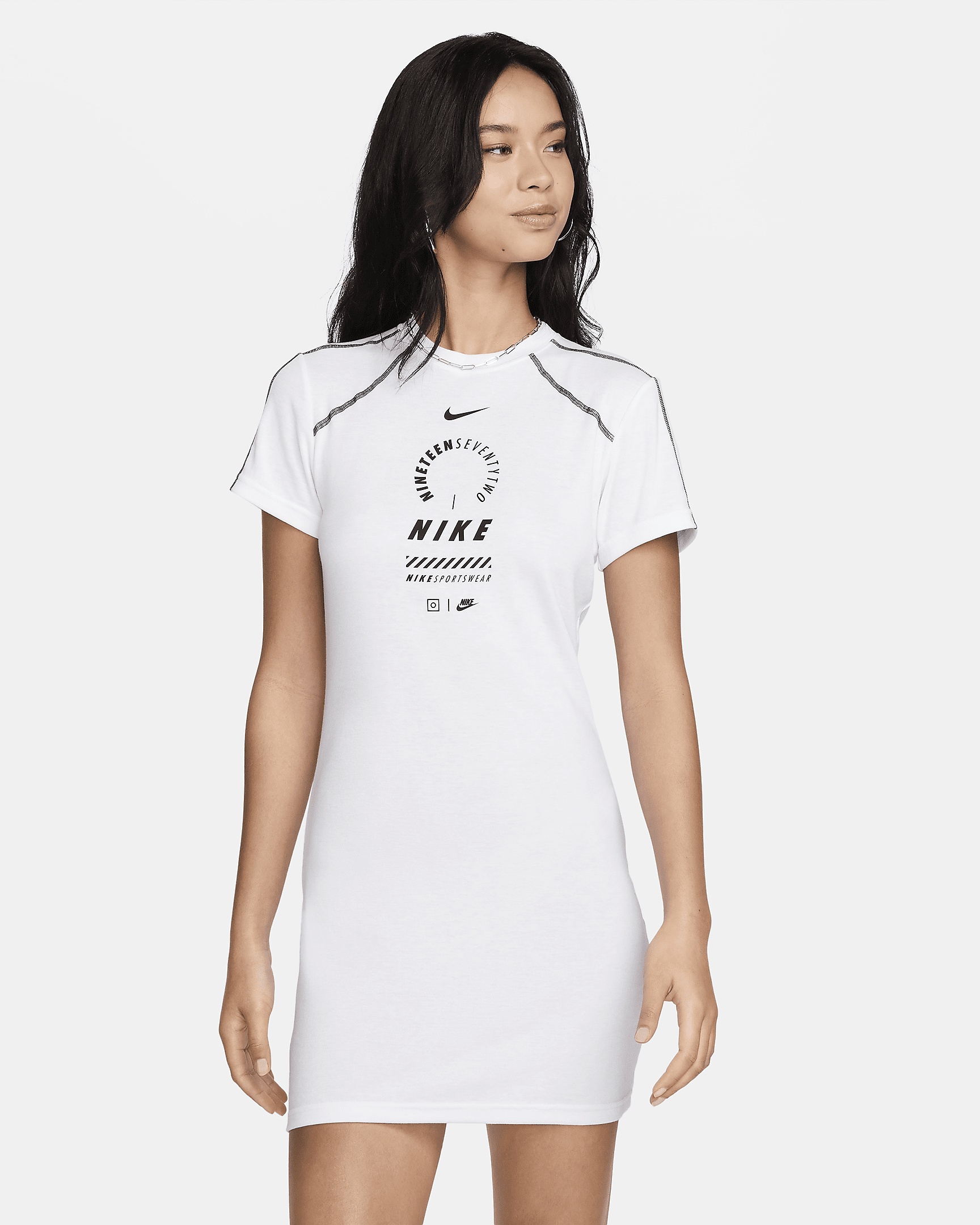 Women's Nike Sportswear Short-Sleeve Dress - 1