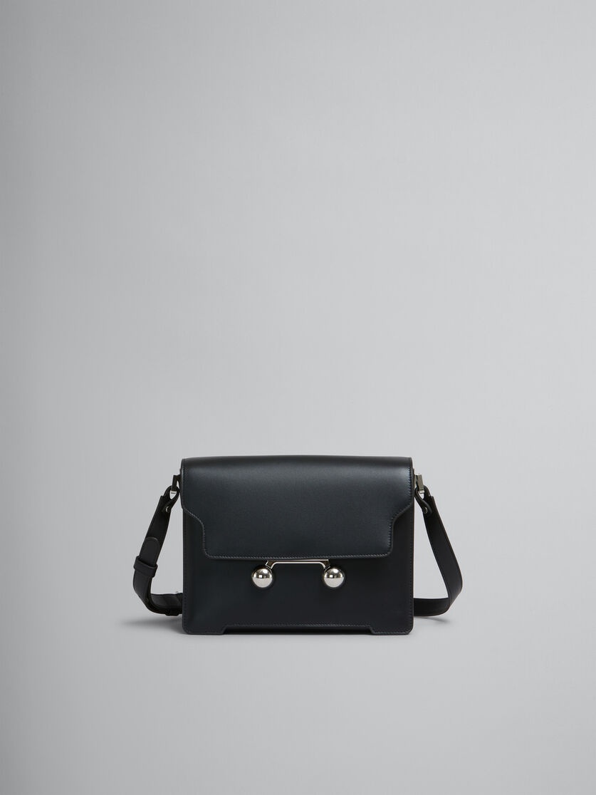 【関税&送料込】Marni Black Leather Medium Trunkaroo Crossbo MARNI Trunkaroo Medium Black Leather Shoulder Bag New | eBay