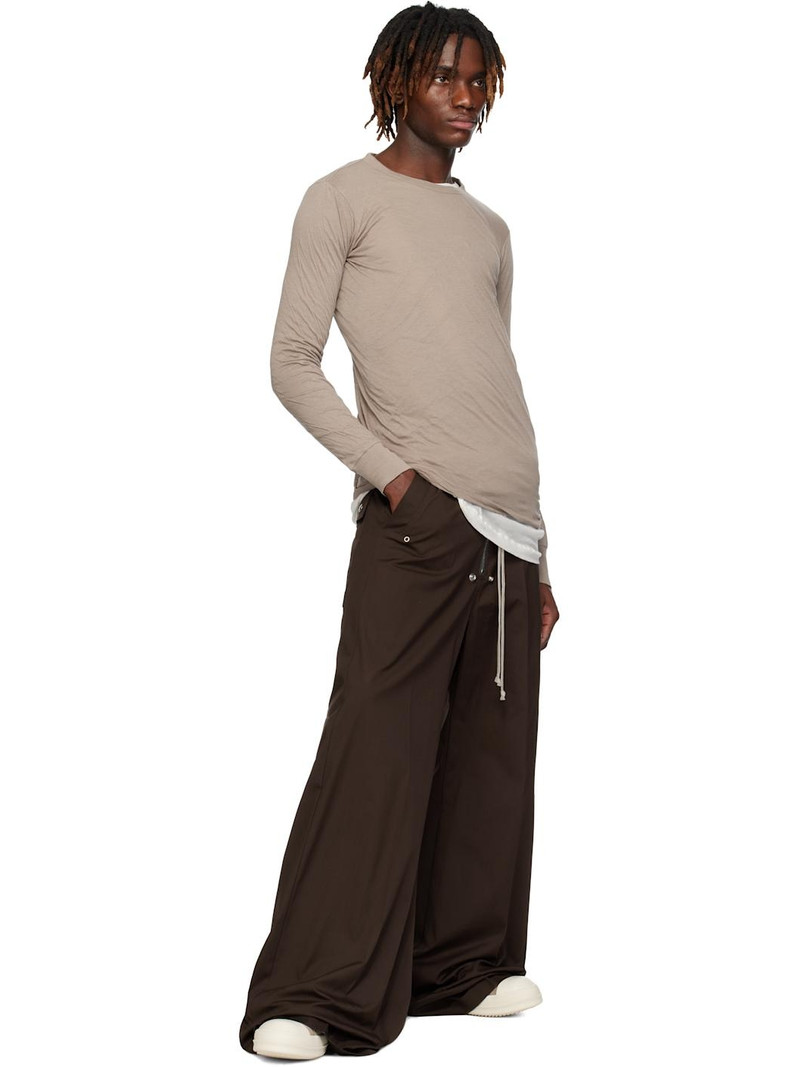 Rick Owens Taupe Hollywood Low Sneakers outlook