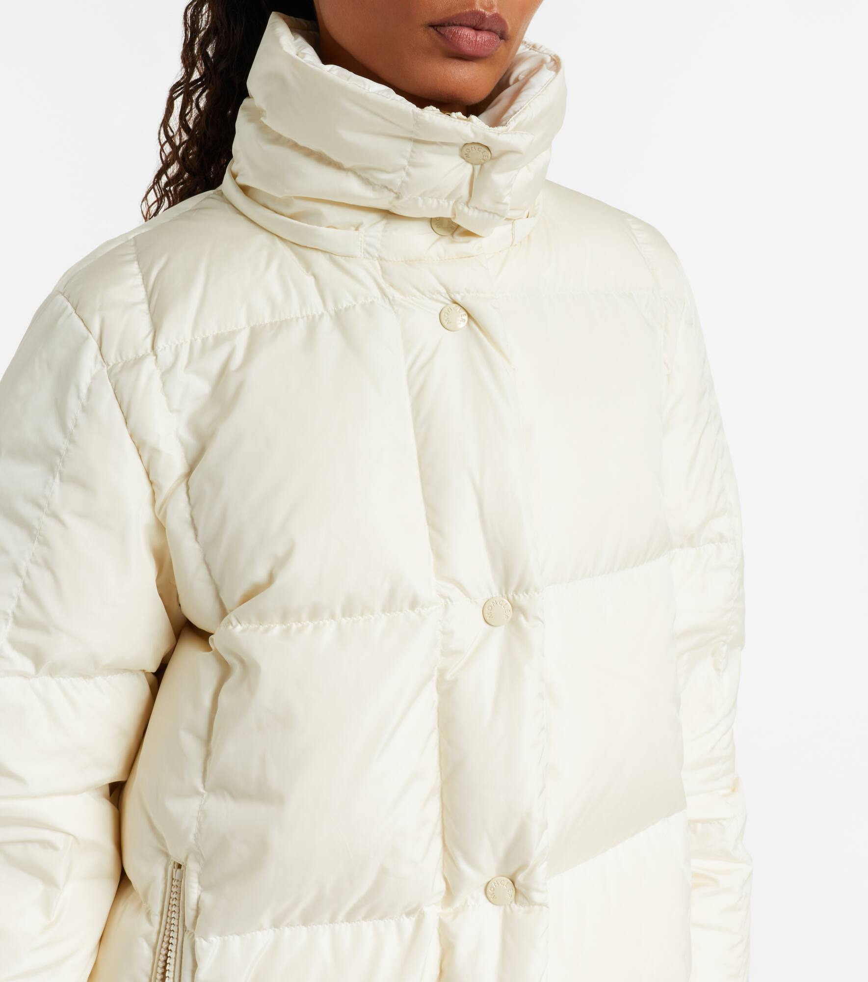 Litte quilted down coat - 4
