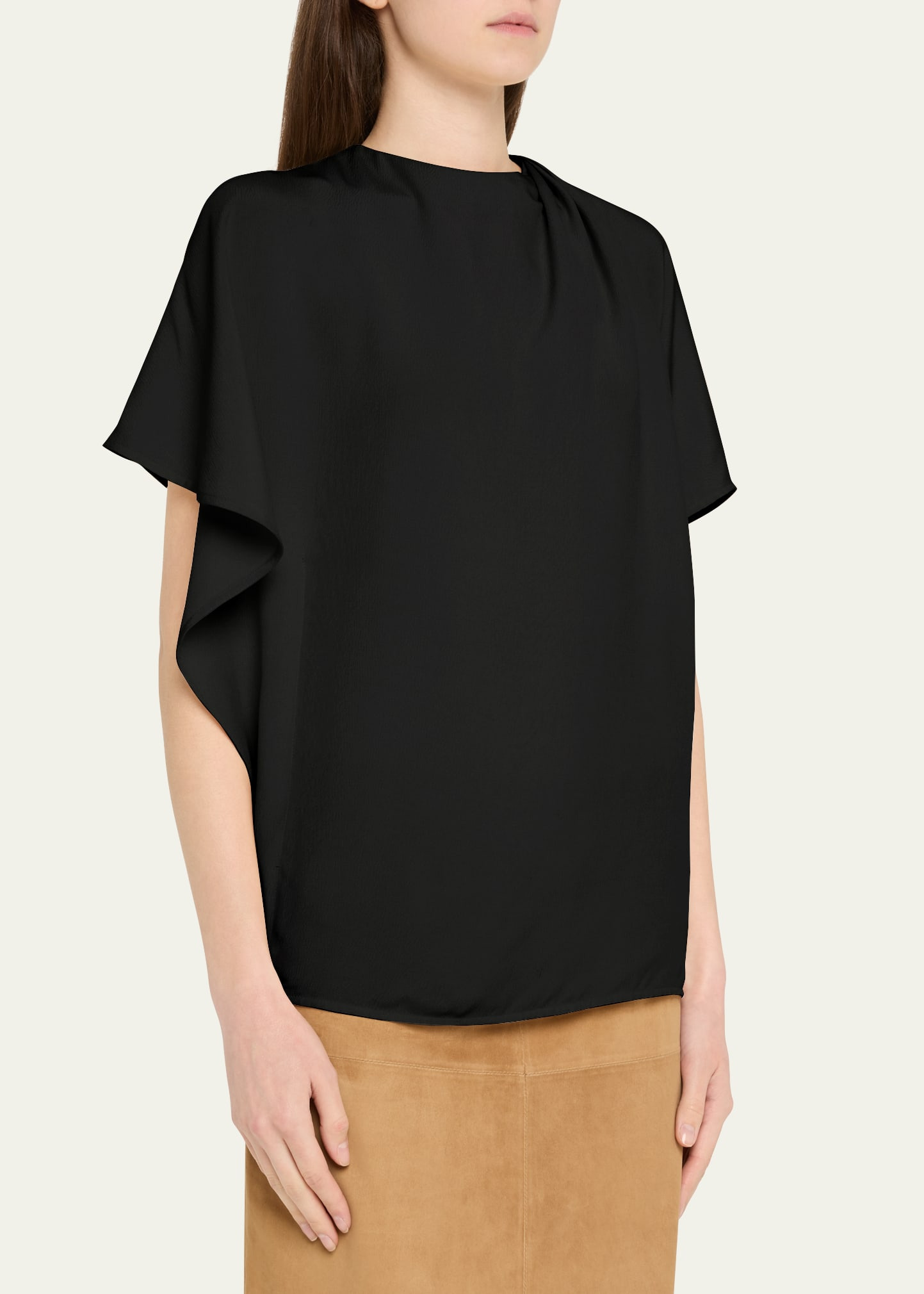 Etta Hammered Viscose Top - 4