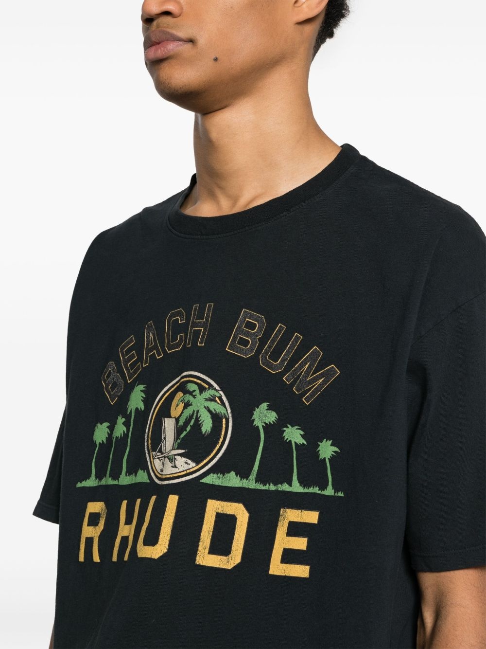 Palmera Tee "Vintage Black" - 5