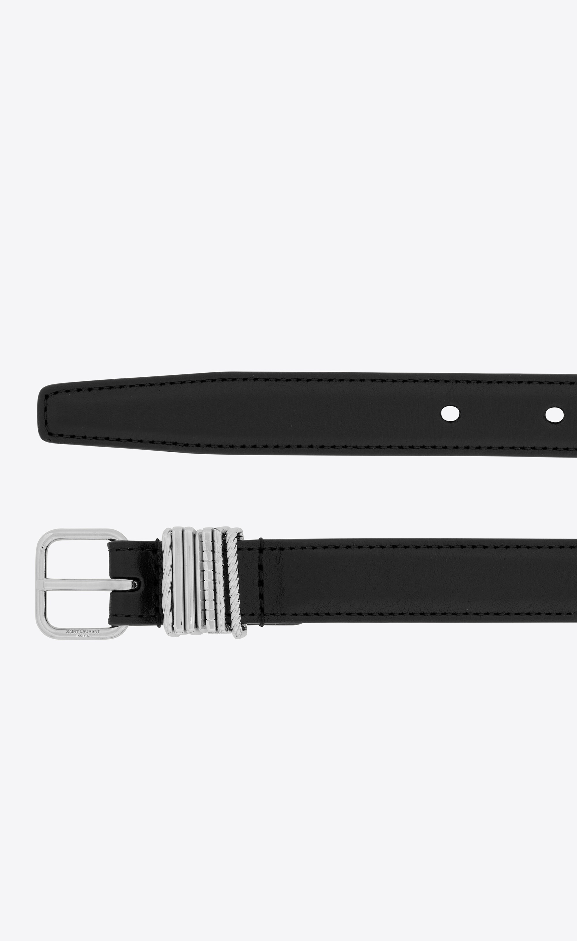 hublot loop belt in smooth leather - 2