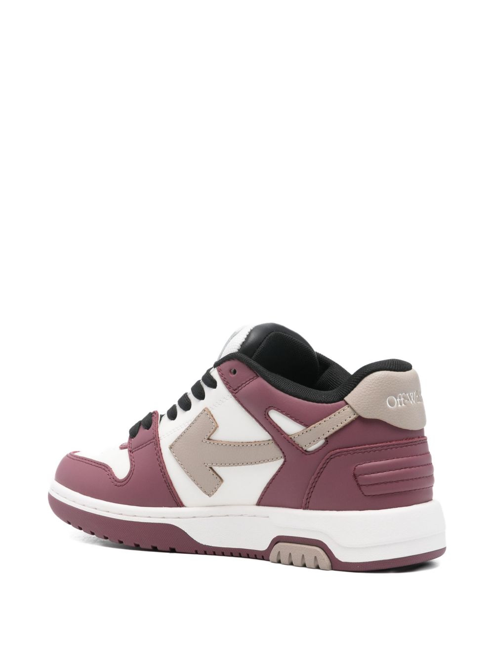 Out Of Office leather sneakers - 3