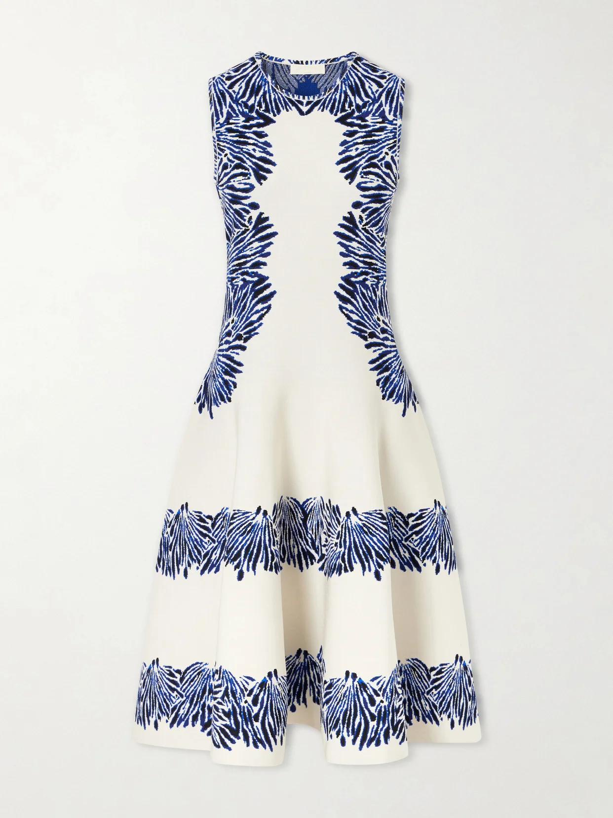 Iona Jacquard-knit Midi Dress - 1