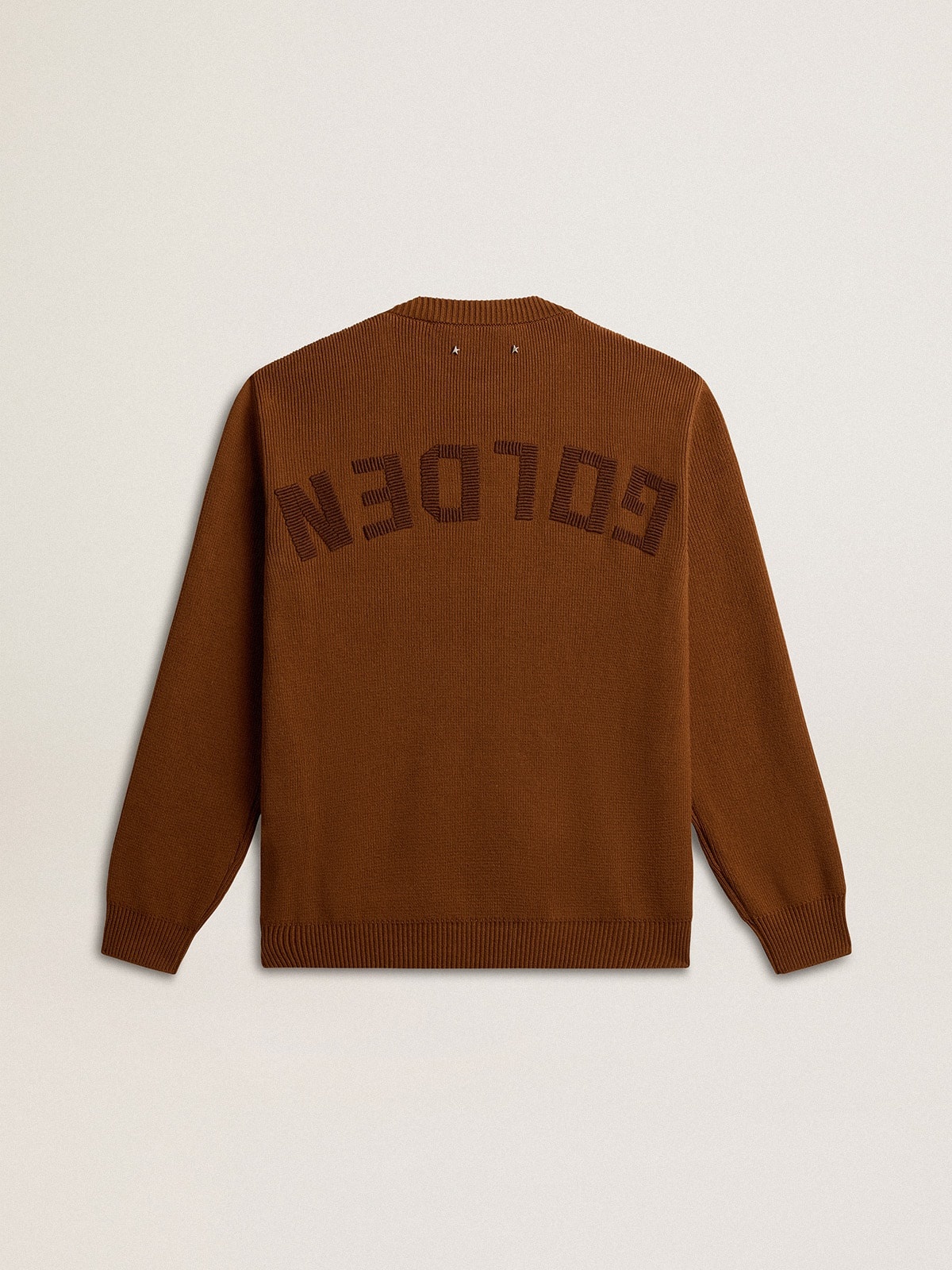 Men's crew-neck sweater with logo on the back - 7