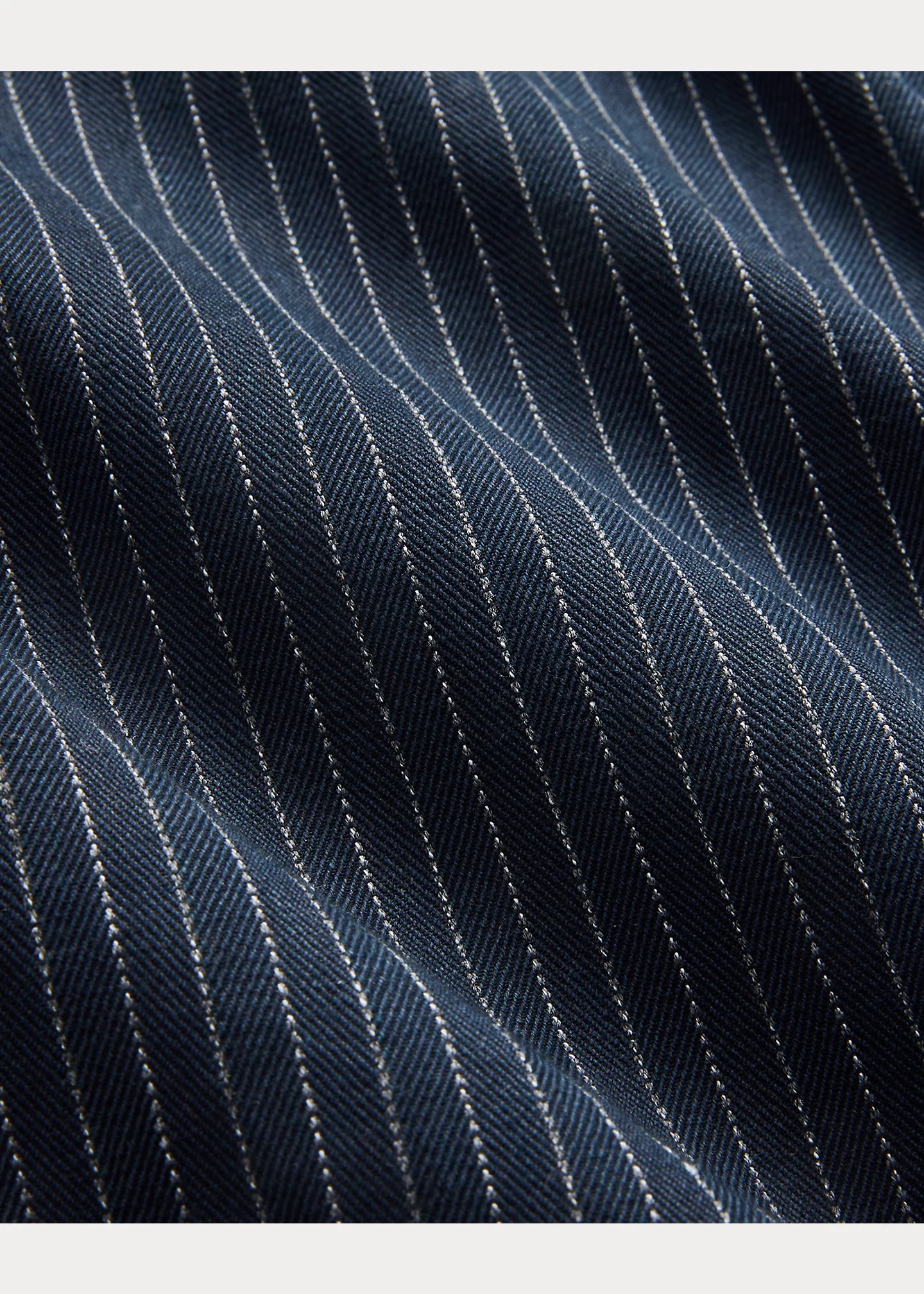 Slim Pinstripe Herringbone Suit Trouser - 8