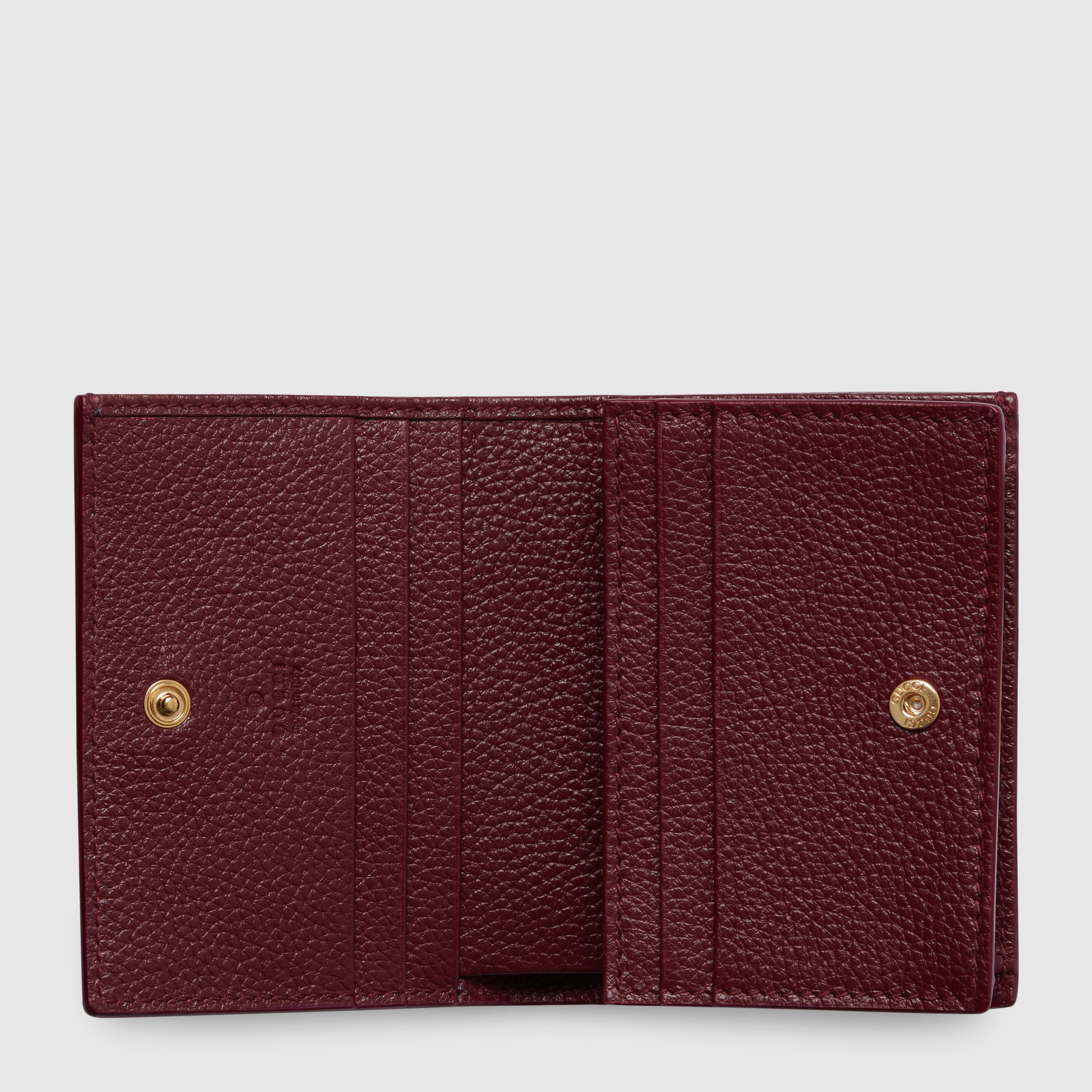 Bi-color GG Marmont small wallet - 2