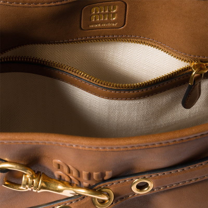 Aventure nappa leather bucket bag 4