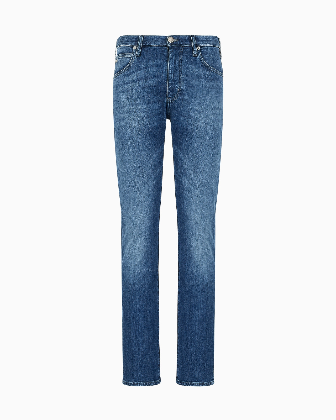 J45 Regular-fit jeans in melange twill 10 oz comfort denim - 1