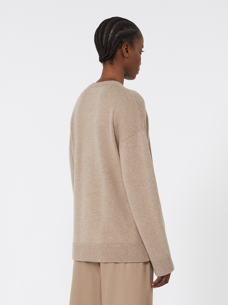 OTTAVO Relaxed-fit wool and cashmere sweater 4