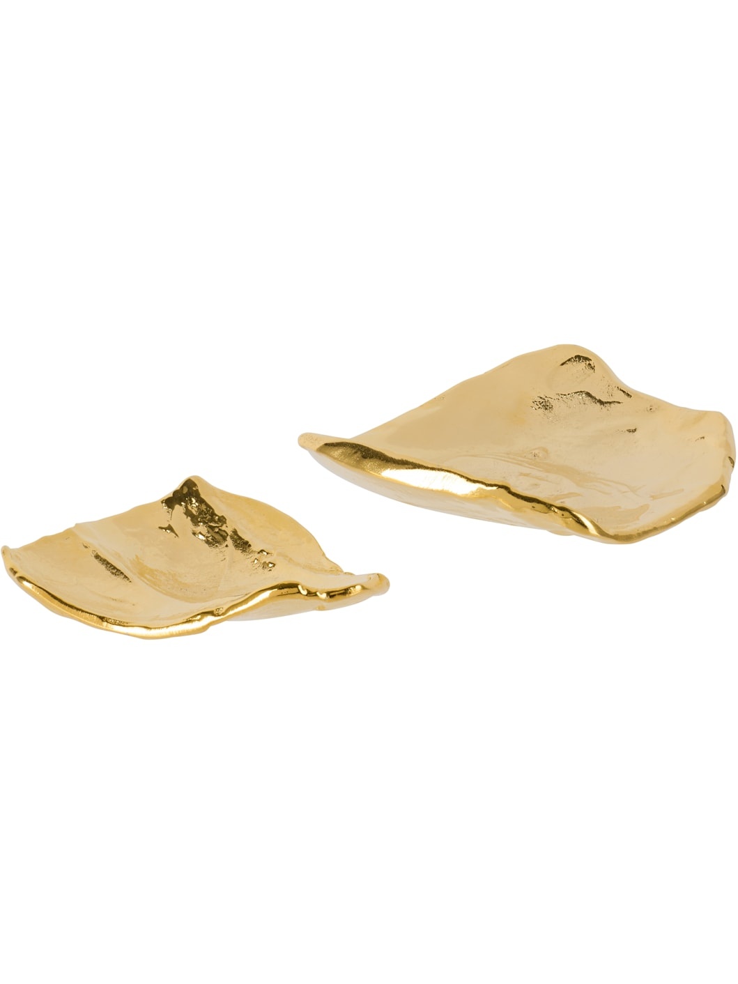 Gold 'The Bearer of Fortune' Dish Set - 2