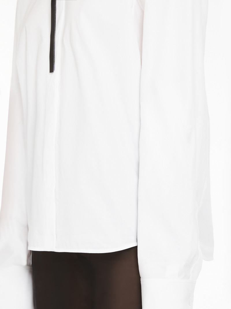 GESSO Oversized poplin shirt 6