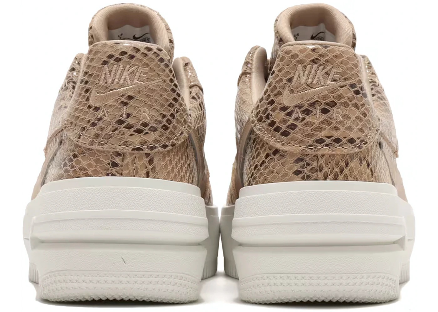Malvan Trip Nike Air Force One Pixel Snakeskin Stack Height World