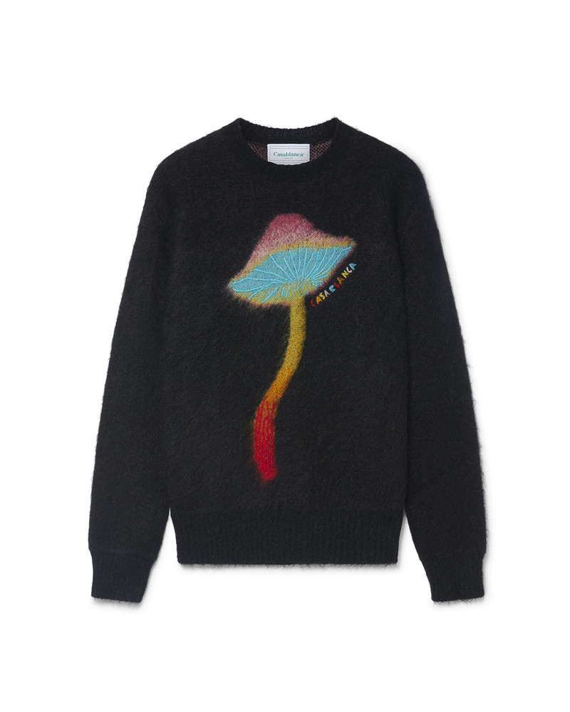 Rainbow Mushroom Mohair Jumper - 1