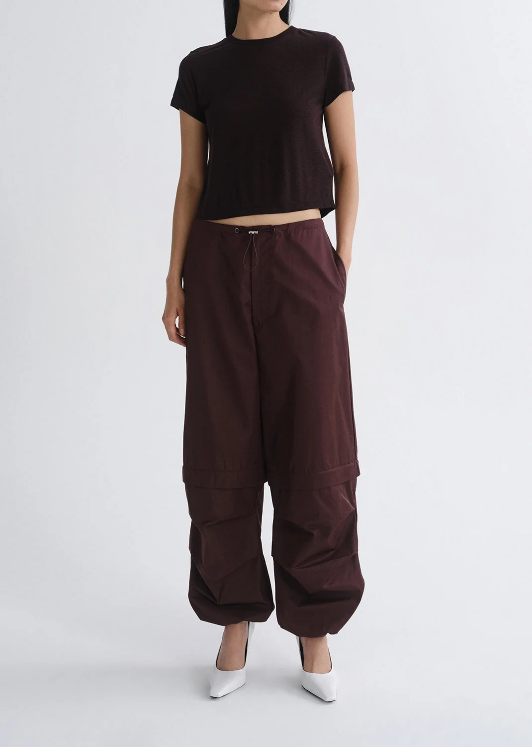 COULSON PARACHUTE PANT IN CORDOVAN - 1