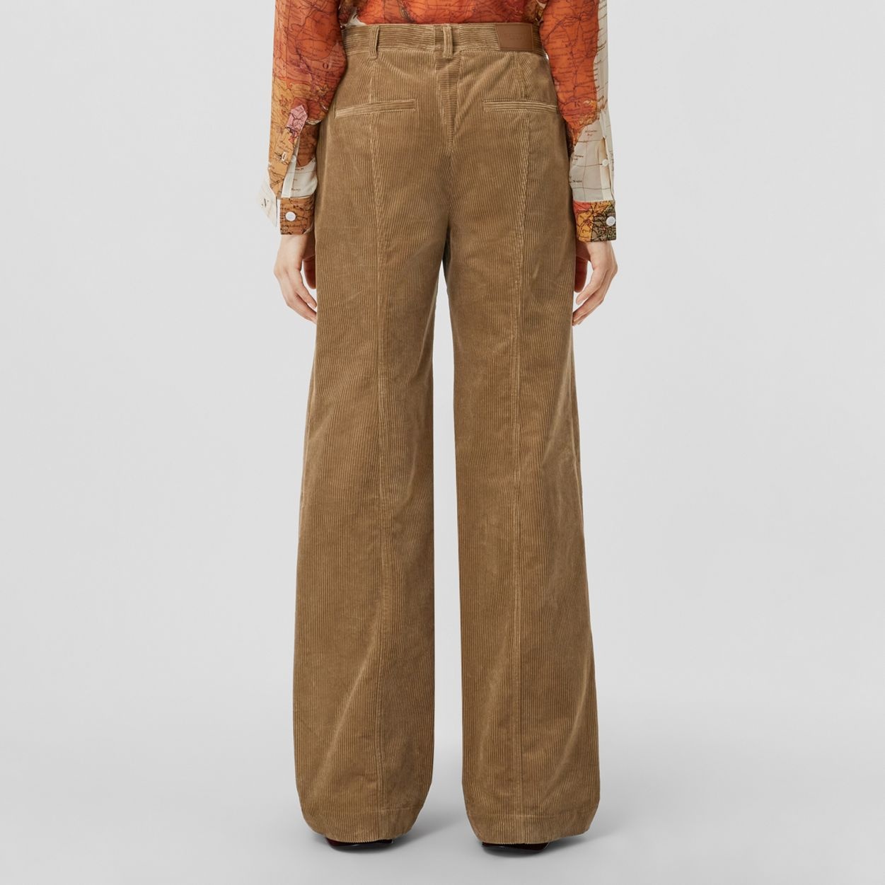 Corduroy Wide-leg Trousers - 4