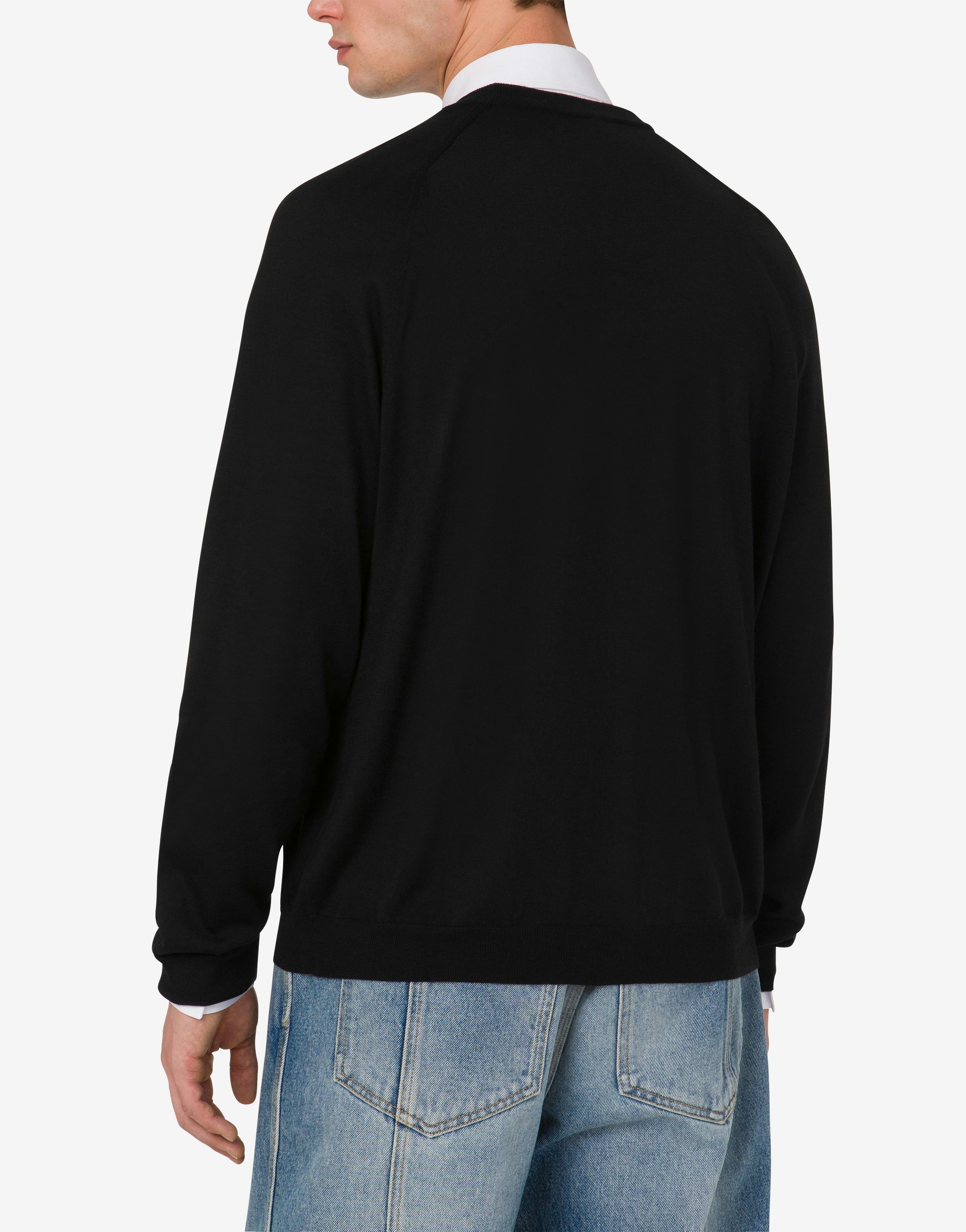 WOOL CARDIGAN GOLDEN M - 3