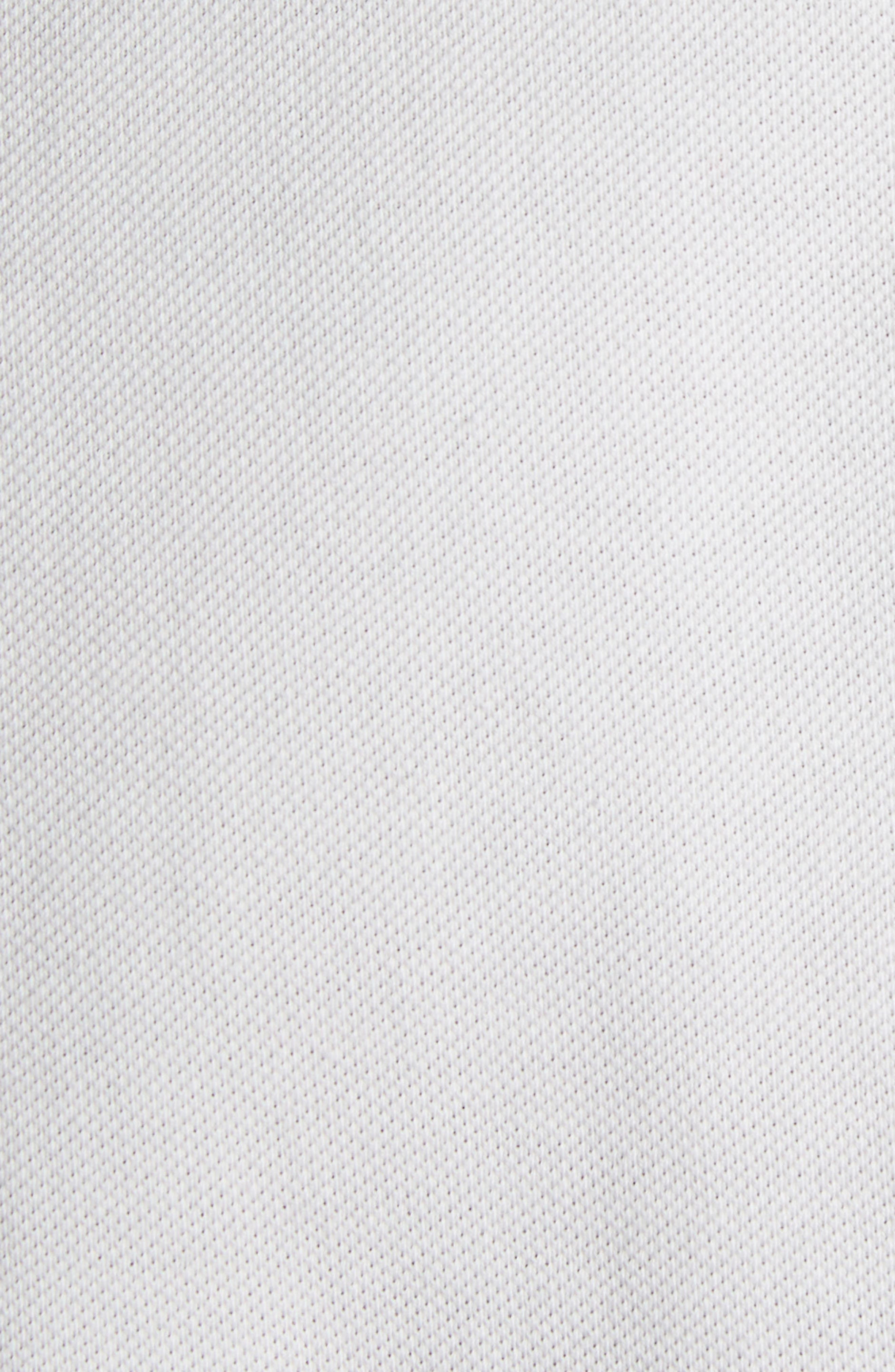 Moncler Logo Patch Cotton Piqué Polo in Bright White at Nordstrom - 6