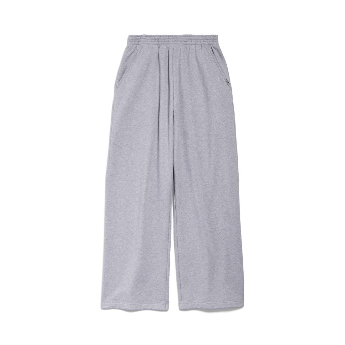 Men's Patch Garde-robe Baggy Sweatpants in Grey - 1