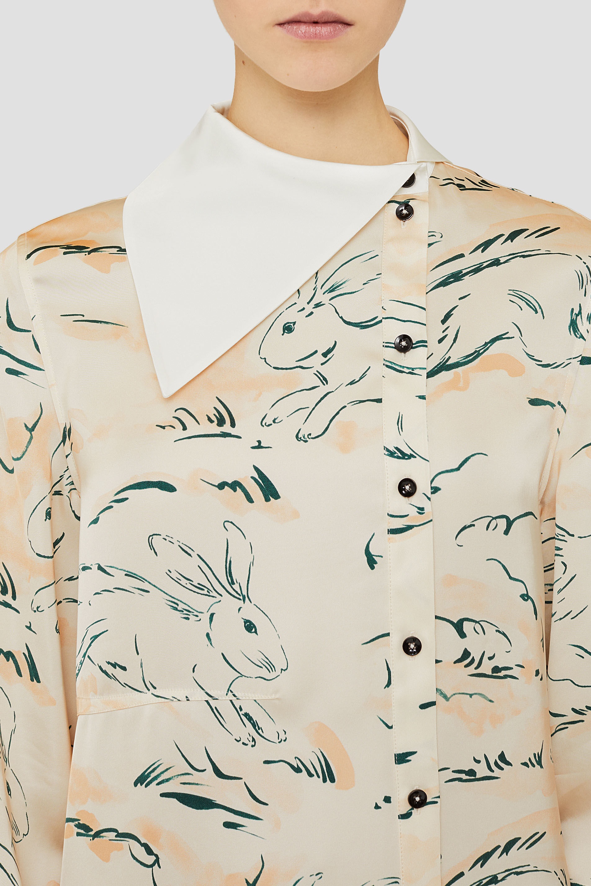 Rabbit Shirt Dress - 5