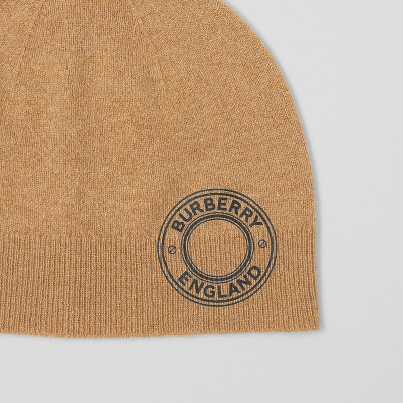 Burberry Logo Graphic Cashmere Blend Beanie outlook