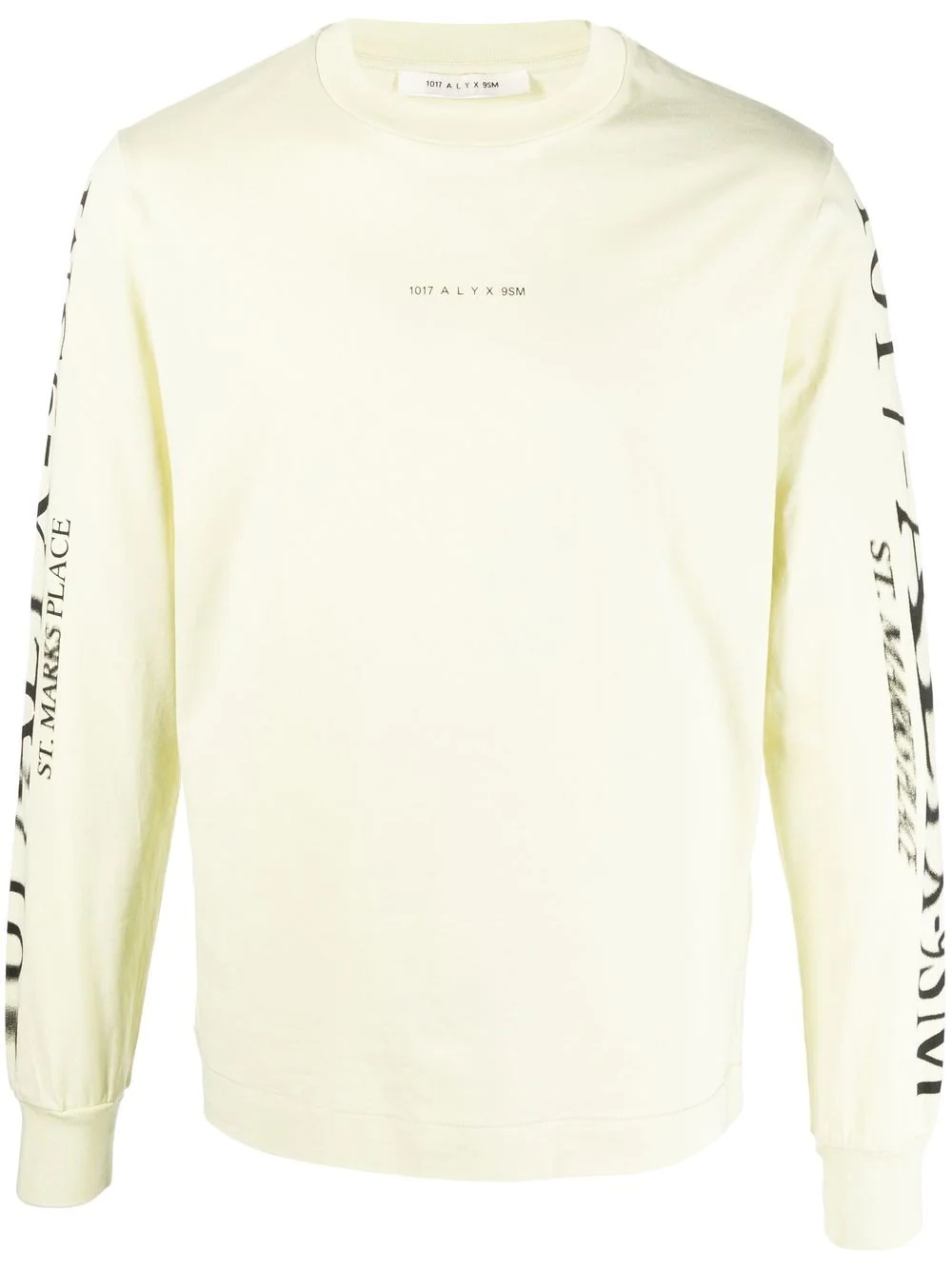 logo-print long-sleeve jumper - 1