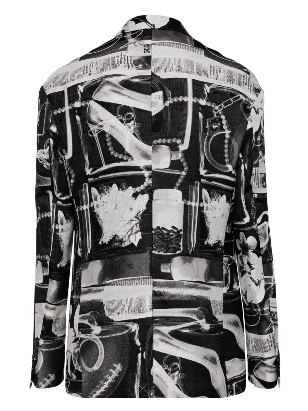 X-ray print blazer - 2