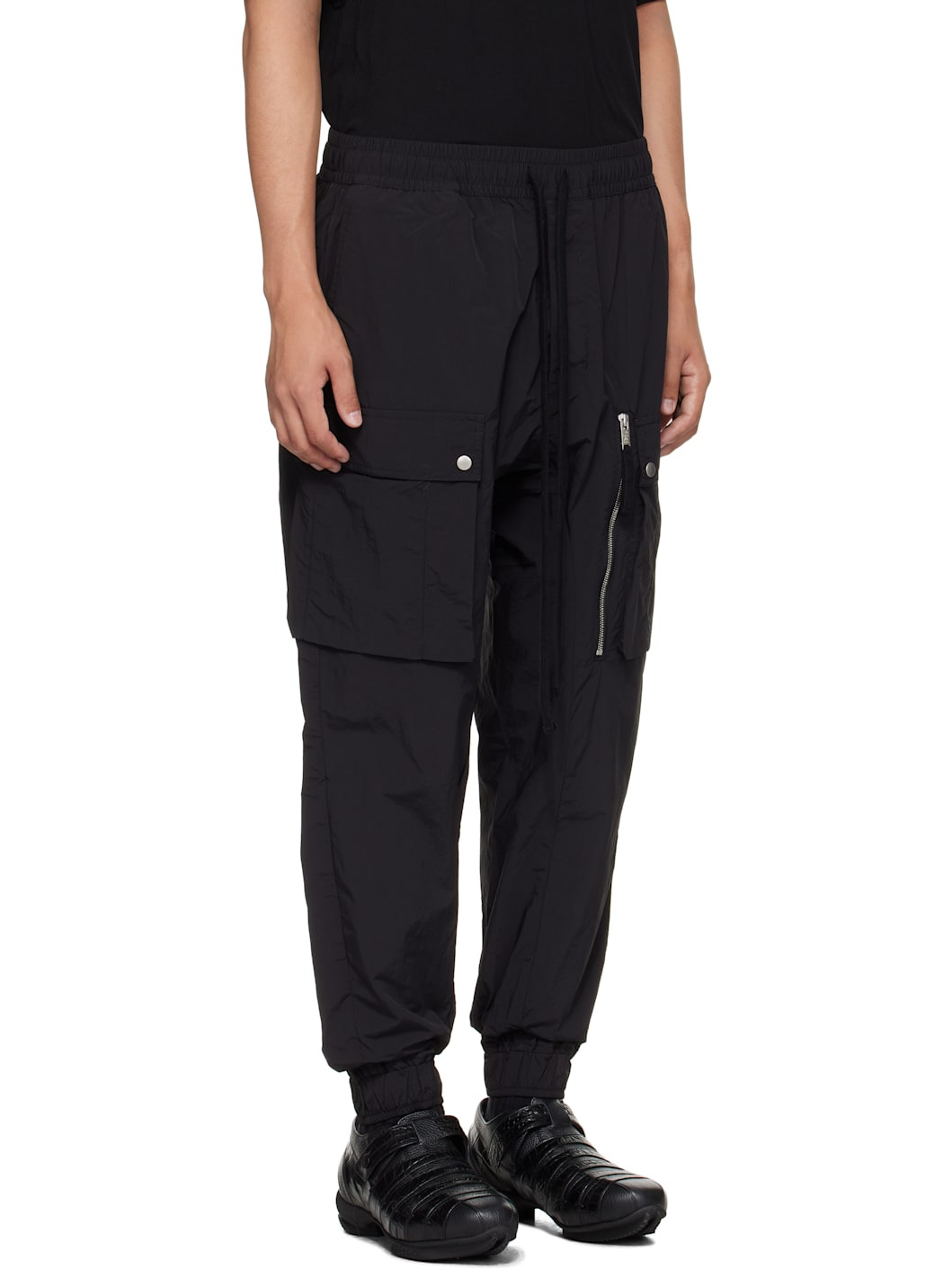 Black M P 26 Cargo Pants - 2