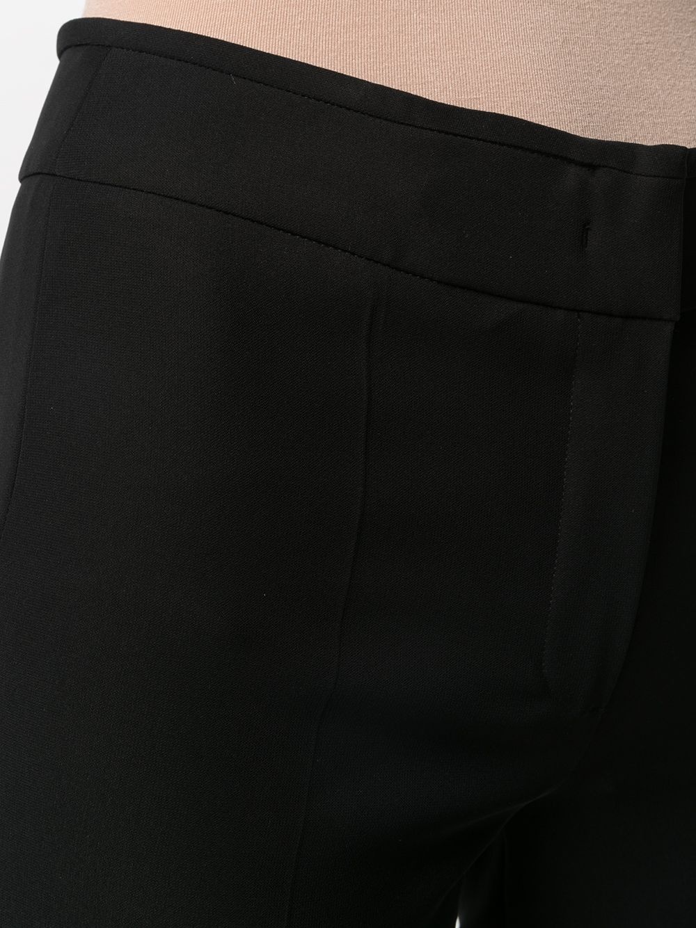 cropped slim-fit trousers - 5
