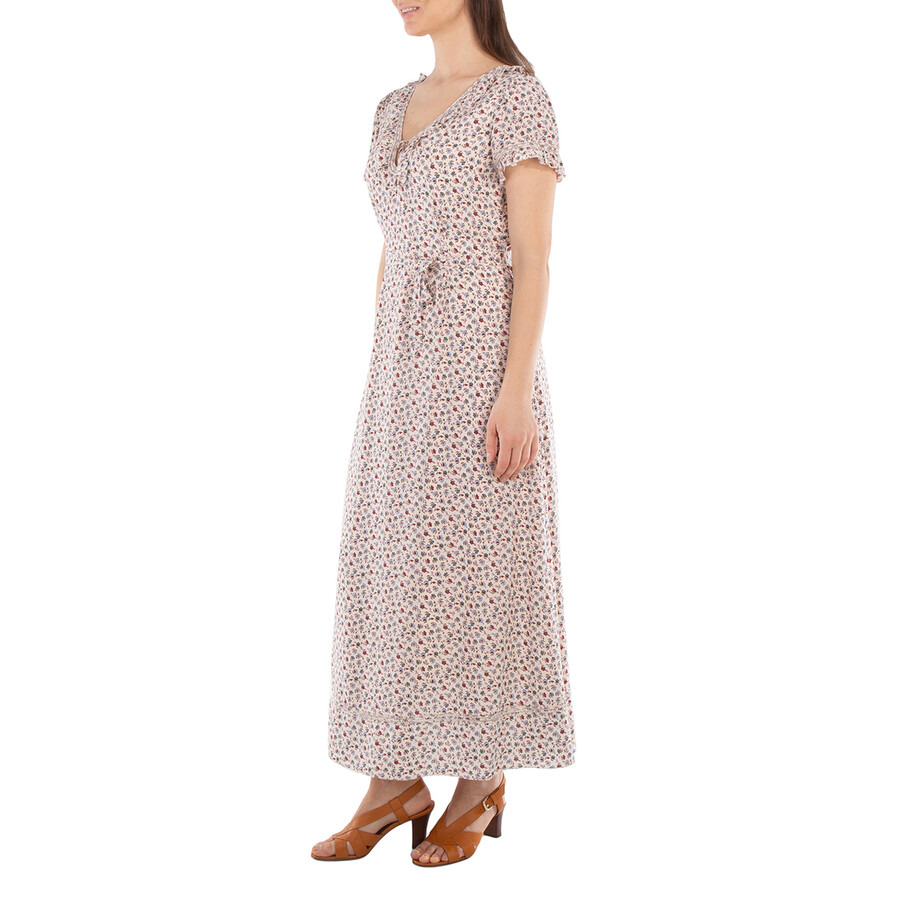 Polo Ralph Lauren - Polo Ralph Lauren Ruffle-Trim Floral Dress - 2