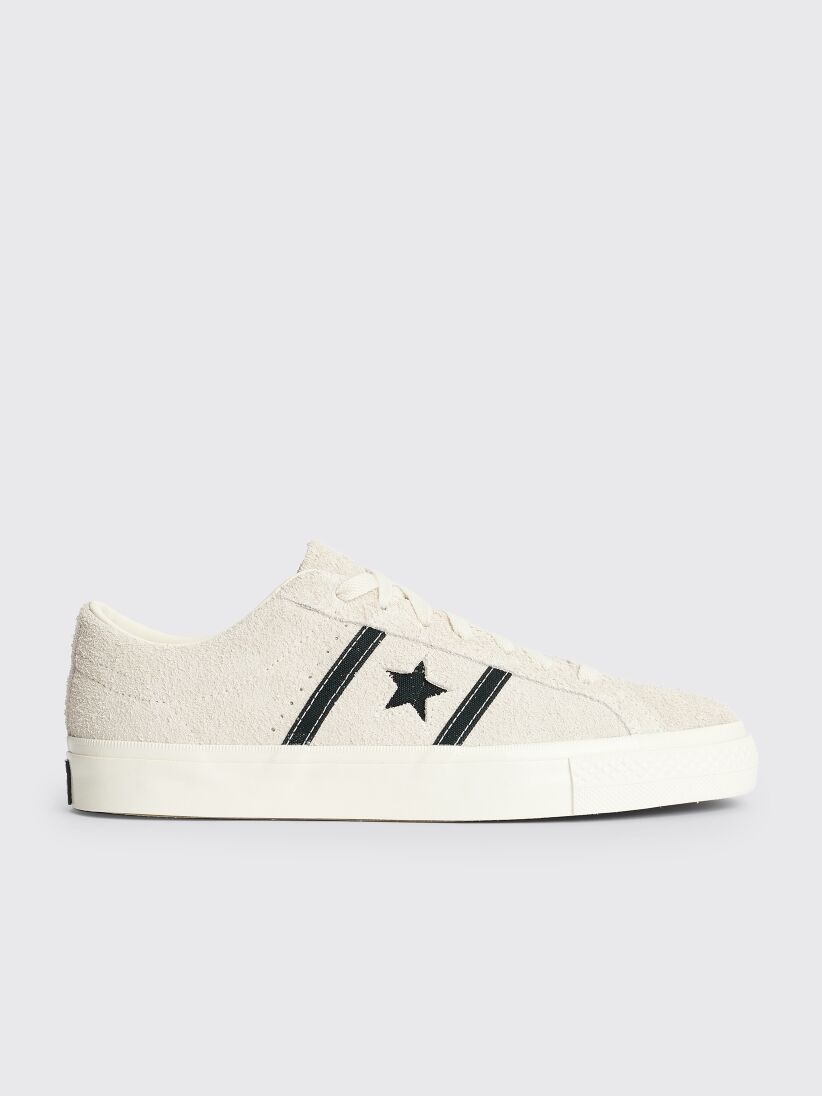 CONVERSE ONE STAR ACADEMY PRO SUEDE EGRET / BLACK - 1