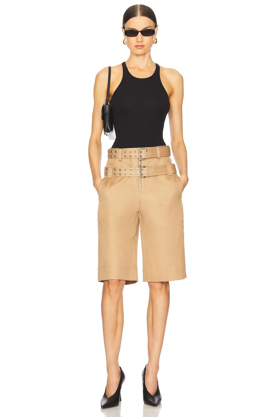 Bonded Belt Shorts - 5