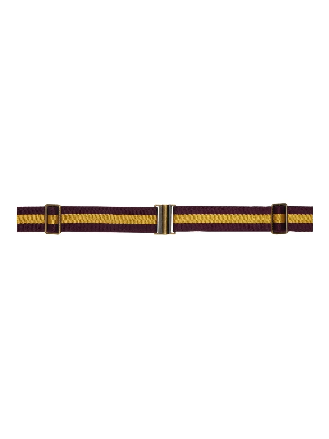 Burgundy Tape Belt - 1