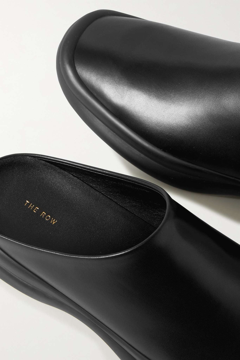 Town leather clogs 4