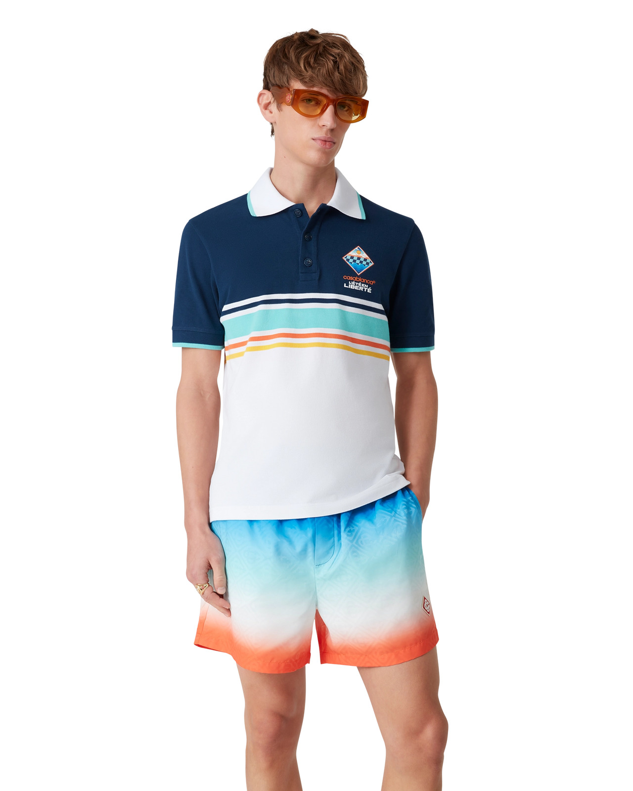 L'Été En Liberté Polo Shirt | Casablanca Paris - 4