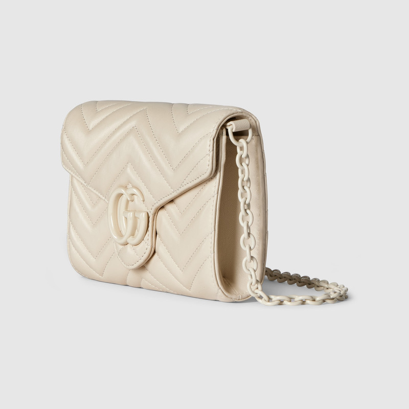 GUCCI GG Marmont wallet on chain outlook