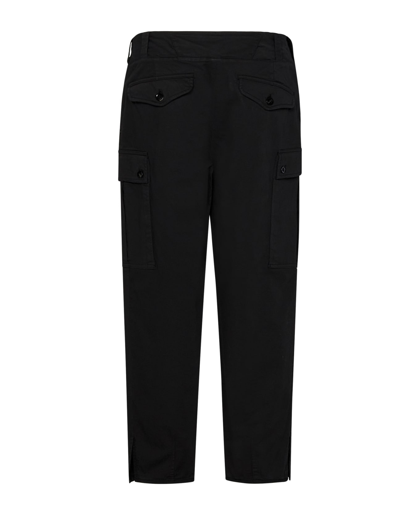Stretch Cotton Cargo Trousers - 3