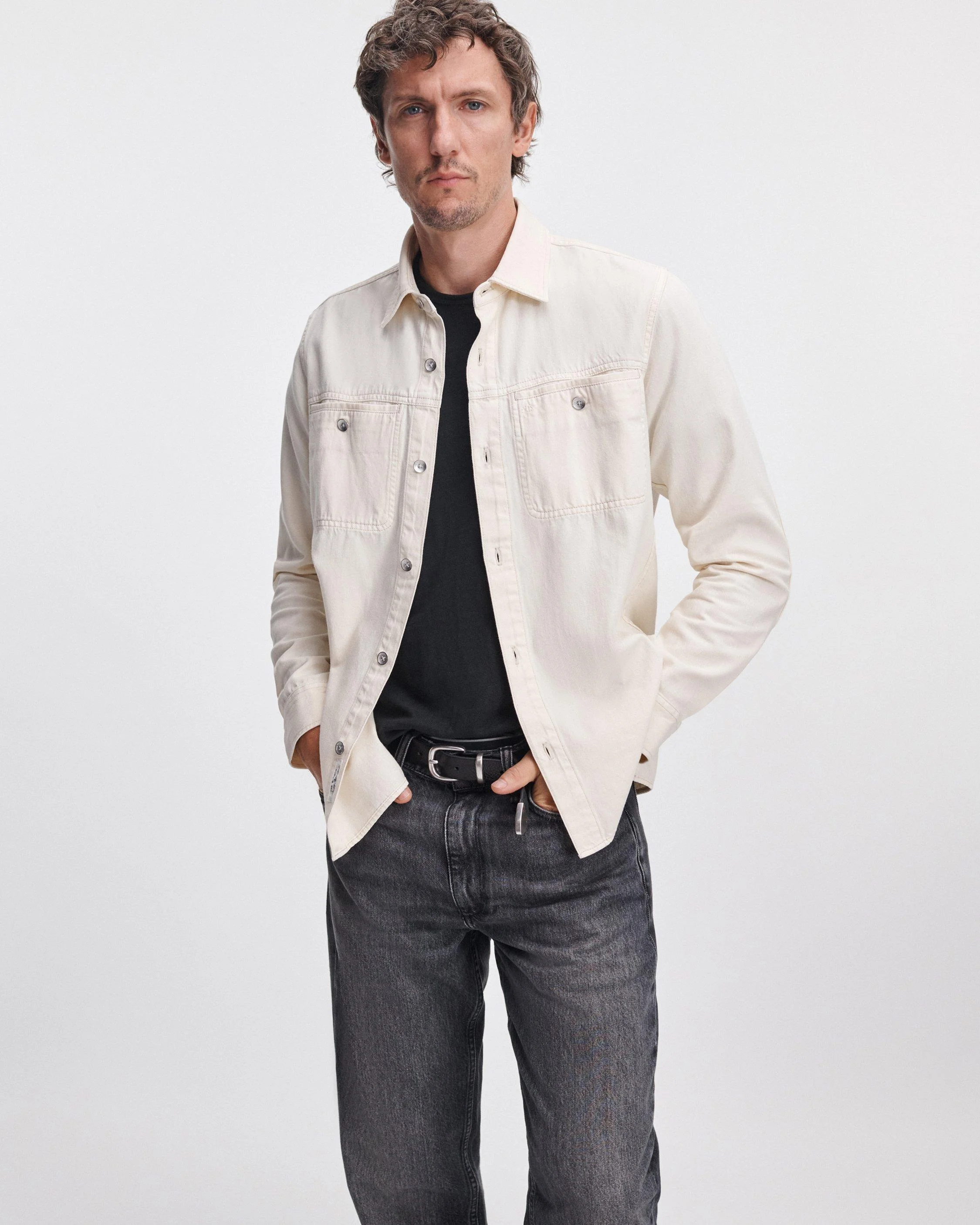 Denim Workwear Shirt - 1