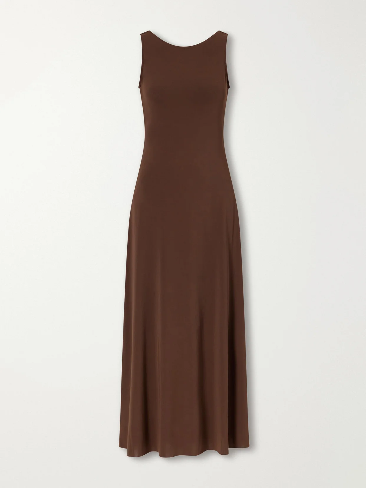 Sculpture Backless Jersey Maxi Dress - 1