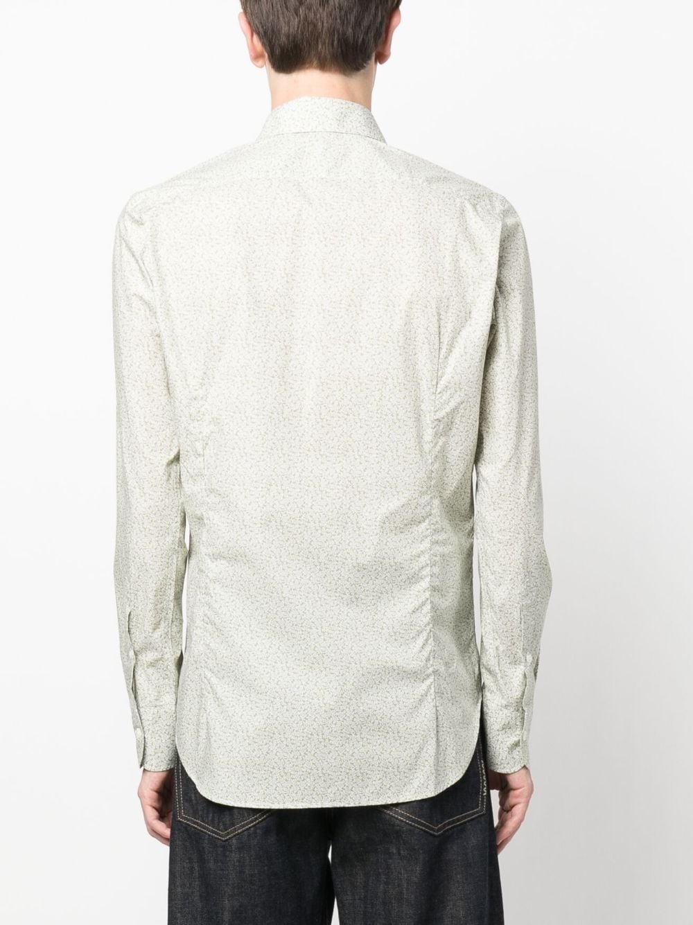floral-print long-sleeve shirt - 4