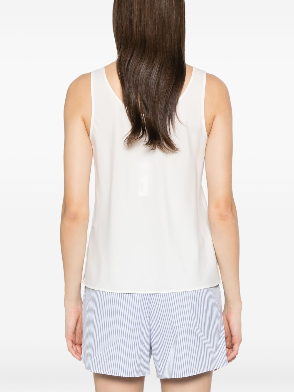 charmeuse tank top - 4