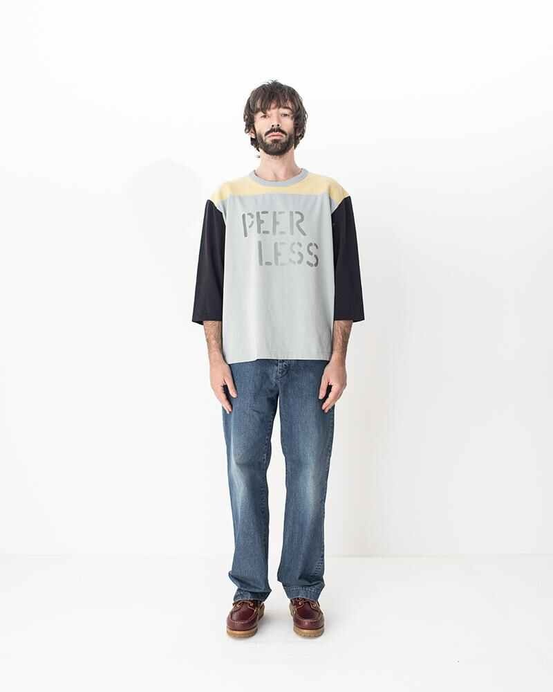 AMPLUS TEE 3/4 PEERLESS LT.BLUE - 2