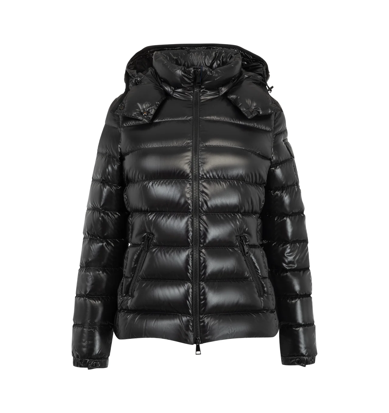 BADY HOODED SHORT DOWN JACKET - 1