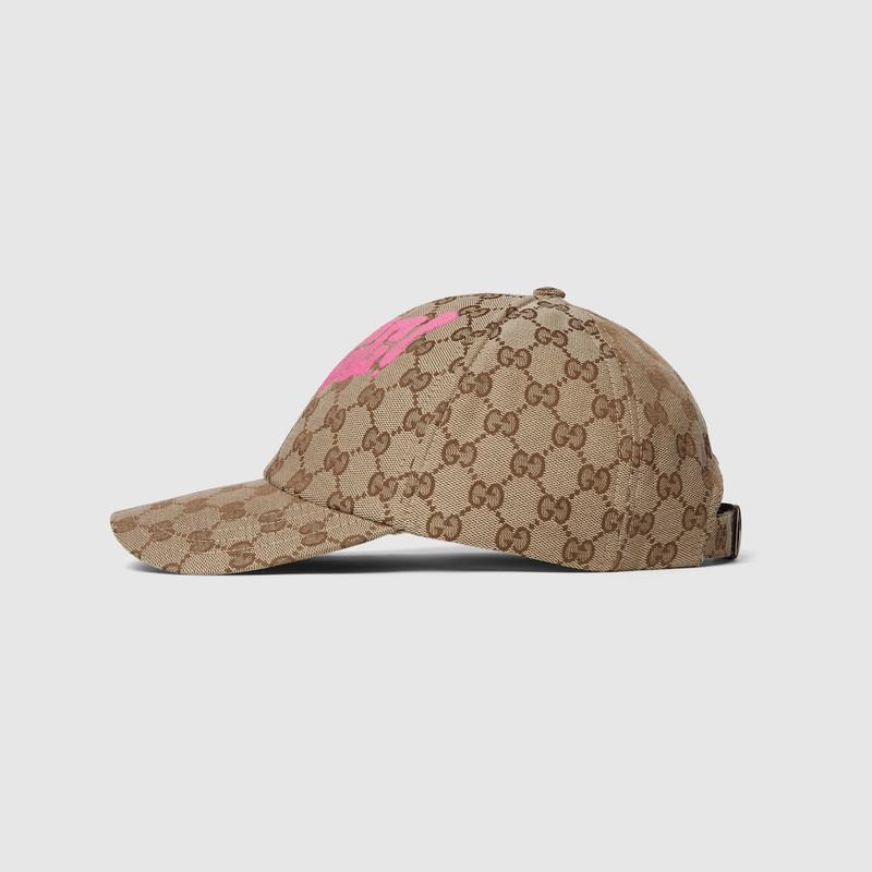 GUCCI GG canvas baseball cap with print outlook